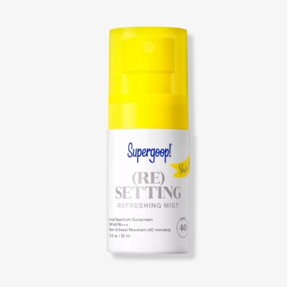 Supergoop! SPF 40 (Re)Setting Refreshing Mist Spray, 1 oz. Size